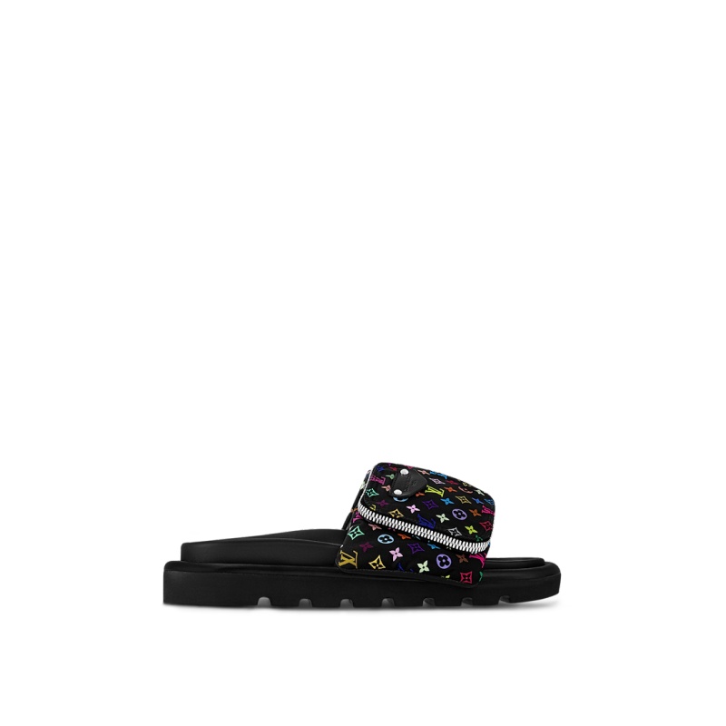 LV x TM Pool Pillow Flat Comfort Mule - Image 4